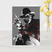 Carte Freddy vs Jason | Freddy en rogne (Fleur jaune)