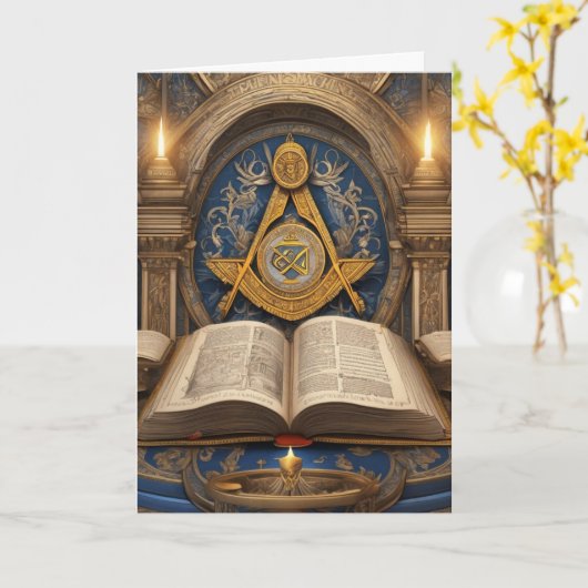 Carte Freemason (Fleur jaune)