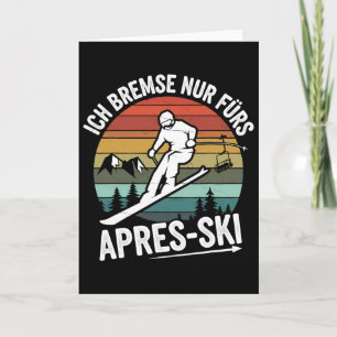 Carte Frein Seulement Pour Le Ski De Ski Apres-Ski Ski C