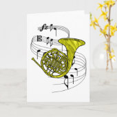 Carte French (Fleur jaune)