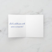 Carte French Artist Bull Terrier Congratulations  (Intérieur)