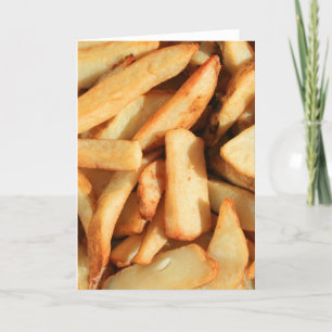 Carte French Fries greeting card