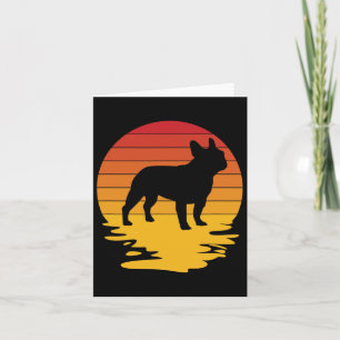 Carte Frenshie Frensh Bulldog Frenchie Chien de Puppy