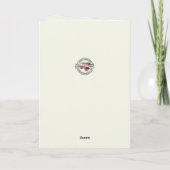 Carte Frère catholique Saint-François (Dos)