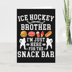 Carte Frère de hockey sur glace Snack Byr Joueur de hock
