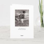 Carte Frère de joyeux anniversaire (Dos)