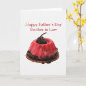 Carte Frère en droit Bonne Fête des pères (Fleur jaune)