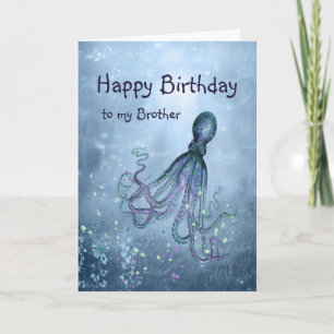 Carte Frère Octopus pour vous serrer dans ses bras