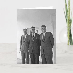 Carte Frères de Kennedy, John, Ted, Robert