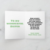 Carte Frères ou jumeaux (Intérieur)