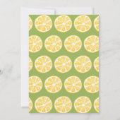 Carte Freshly Graduated Lemon Gingaham  (Dos)