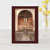 Carte Fresques médiévaux (Fleur jaune)