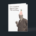 Carte Freud Funny 18th Birthday Psychology<br><div class="desc">Funny Sigmund Freud 18th-birthday card for the psychologically-minded.</div>