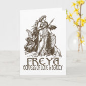Carte Freya (Fleur jaune)