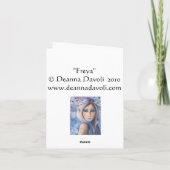 Carte Freya - Notecard (Dos)