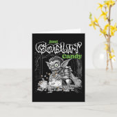 Carte Friandise de Gobelin Louche pour des Articles plus (Fleur jaune)