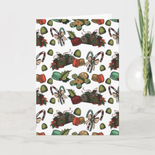 Carte Friandises de fêtes