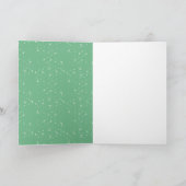 Carte Friandises de fêtes - Menthe (solide) (Intérieur)