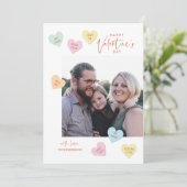 Carte Friandises pastel (Debout devant)