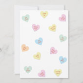 Carte Friandises pastel (Dos)