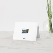 Carte Friar's Crag, Derwentwater : Lake District, Cumbri (Dos)