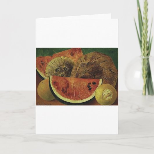 Carte Frida Kahlo art (Devant)