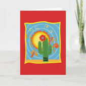 Carte Frida Kahlo Cactus Graphic (Devant)