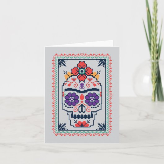 Carte Frida Kahlo | Calavera (Devant)