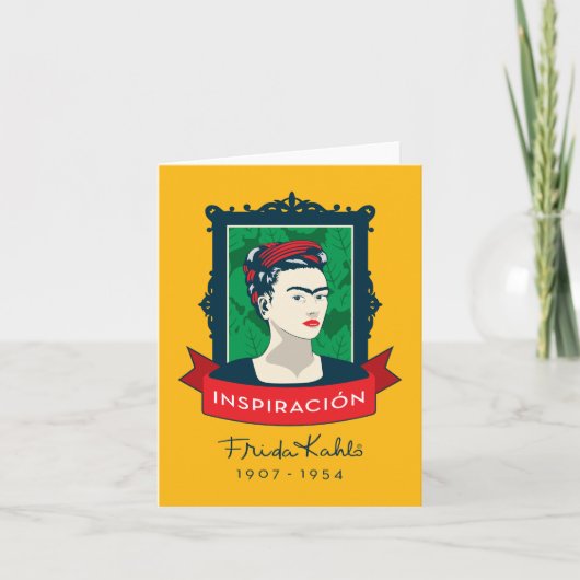 Carte Frida Kahlo | Inspiración (Devant)