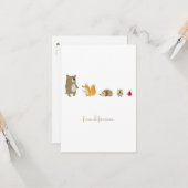 Carte Friend Forever (Devant/Arrière en situation)