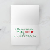 Carte Friend St. Patrick’s Day Kitten avec marguerites j (Intérieur)