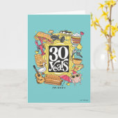Carte FRIENDS™ | 30 Ans Graphique (Fleur jaune)