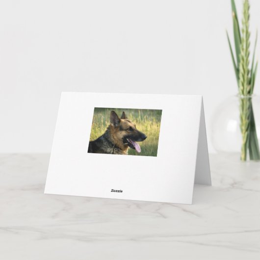 Carte Friends are a Blessing German Shepherd Dog (Dos)