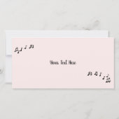 Carte Friends Bird Song (Dos)