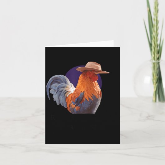 Carte Friends Come And Go Scrappy Stays Funny Chicken Me (Devant)