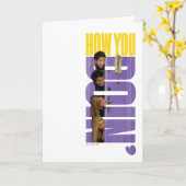 Carte FRIENDS™ | Comment vas-tu ? (Fleur jaune)