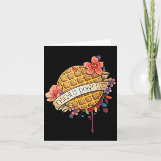 Carte Friends Dont Lie Shirt  (Devant)