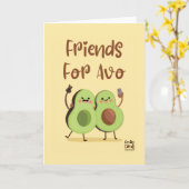 Carte Friends Forever Funny (Fleur jaune)