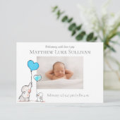 Carte Friends Forever New Baby Annouement (Debout devant)