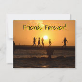 Carte Friends Forever sur Key West Pier (Devant)