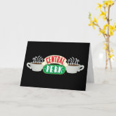 Carte FRIENDS™| Logo Central Perk (Fleur jaune)