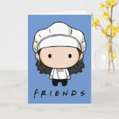 Carte FRIENDS™| Monica Chibi (Fleur jaune)