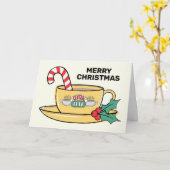 Carte FRIENDS™| Musique des Fêtes de Perk Central (Fleur jaune)