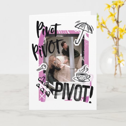Carte FRIENDS™| PIVOT Pivot! (Fleur jaune)