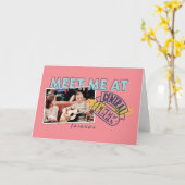 Carte FRIENDS™ | Rencontrons-nous au Central Perk (Fleur jaune)