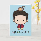 Carte FRIENDS™ | Ross Chibi (Fleur jaune)