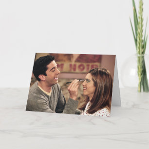 Carte FRIENDS™ Ross fait le maquillage de Rachel