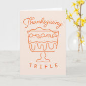 Carte FRIENDS™| Trifle de Thanksgiving (Fleur jaune)