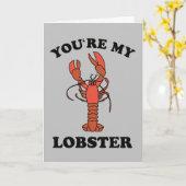 Carte FRIENDS™| Tu es mon homard (Fleur jaune)