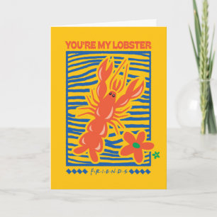 Carte FRIENDS™ Vous êtes mon homard Graphisme vibrant